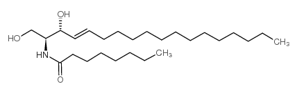 C-8 Ceramide - Chemical structure and product image