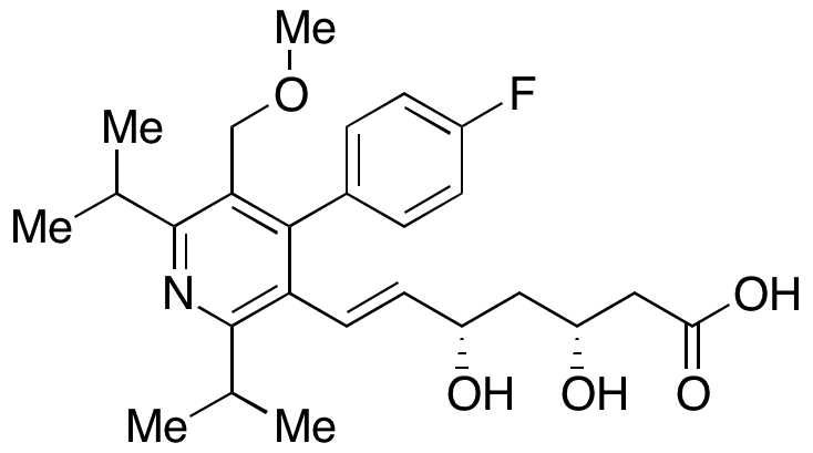 Cerivastatin - Chemical structure and product image