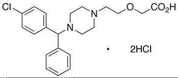 Cetirizine Dihydrochloride - Chemical structure and product image