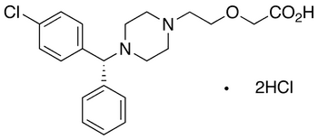 (R)-Cetirizine Dihydrochloride - Chemical structure and product image