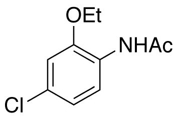 4-Chloro-o-acetophenetide - Chemical structure and product image