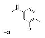 3-Chloro-N,4-dimethylaniline, HCl - Chemical structure and product image