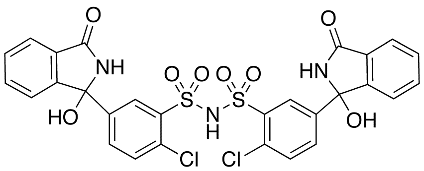 Chlorthalidone Dimer - Chemical structure and product image