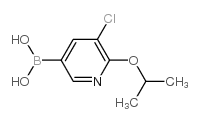 5-Chloro-6-isopropoxypyridine-3-boronic Acid - Chemical structure and product image