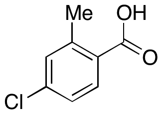 4-Chloro-2-methylbenzoic Acid - Chemical structure and product image