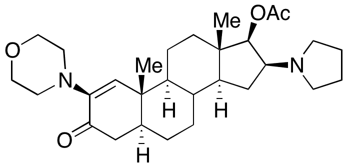 1,2-Dehydro-3-oxo Desallyl Rocuronium - Chemical structure and product image