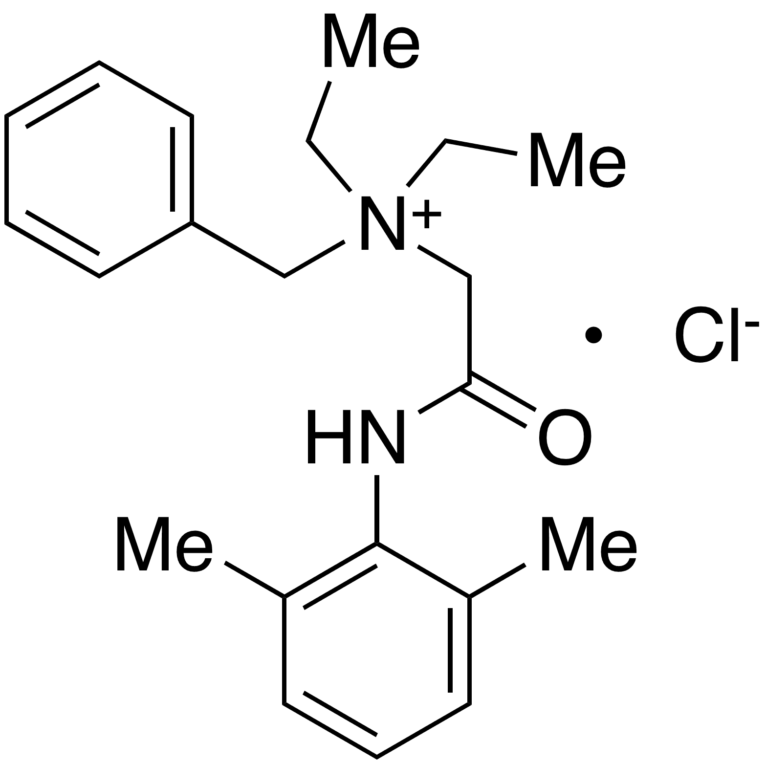 Denatonium Chloride - Chemical structure and product image