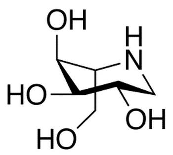 1-Deoxy-L-altronojirimycin Hydrochloride - Chemical structure and product image