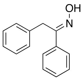 Deoxybenzoin Oxime - Chemical structure and product image