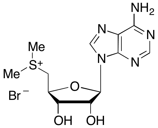 5-Deoxy-5-(dimethylsulfonio)adenosine Bromide - Chemical structure and product image