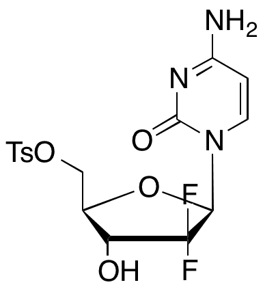 2-Deoxy-2,2-difluorocytidine 5’-(4-Methylbenzenesulfonate) - Chemical structure and product image