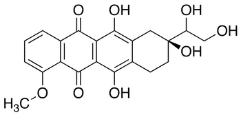 7-Deoxy Doxorubicinol Aglycone (Mixture of Diastereomers) 85% - Chemical structure and product image