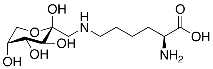 ε-N-Deoxyfructosyllysine Dihydrochloride - Chemical structure and product image