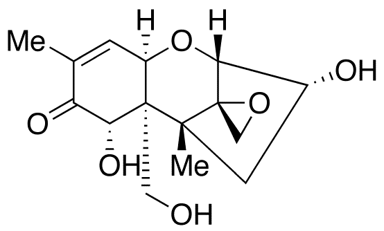 Deoxynivalenol - Chemical structure and product image