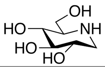 Deoxynojirimycin - Chemical structure and product image