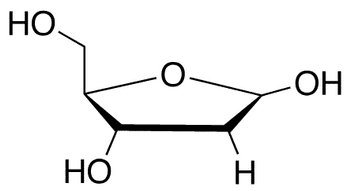 2-Deoxy-D-ribose - Chemical structure and product image