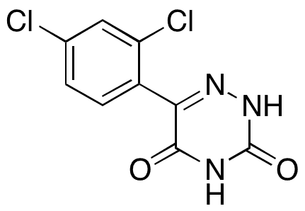 3,5-Didesamino-3,5-dioxo 6-(3-deschloro-4-chloro) Lamotrigine - Chemical structure and product image