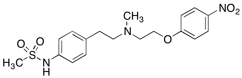 N-Desaminomethylsulfonyl-N-nitryl Dofetilide - Chemical structure and product image
