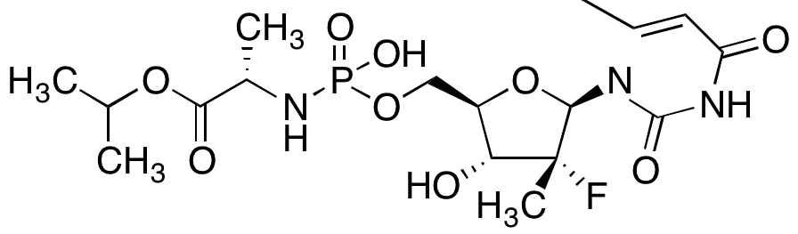 O-Desphenyl Sofosbuvir - Chemical structure and product image
