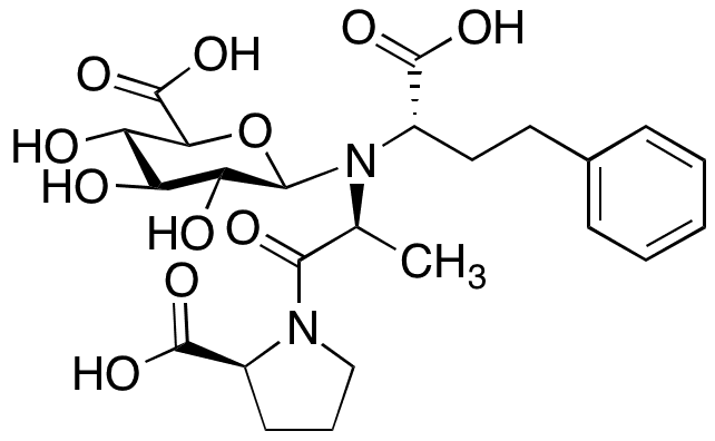 Enalaprilat N-Glucuronide - Chemical structure and product image