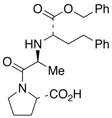 Enalaprilat Benzyl Ester - Chemical structure and product image