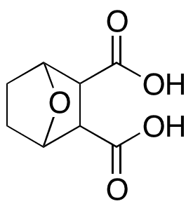 Endothall - Chemical structure and product image