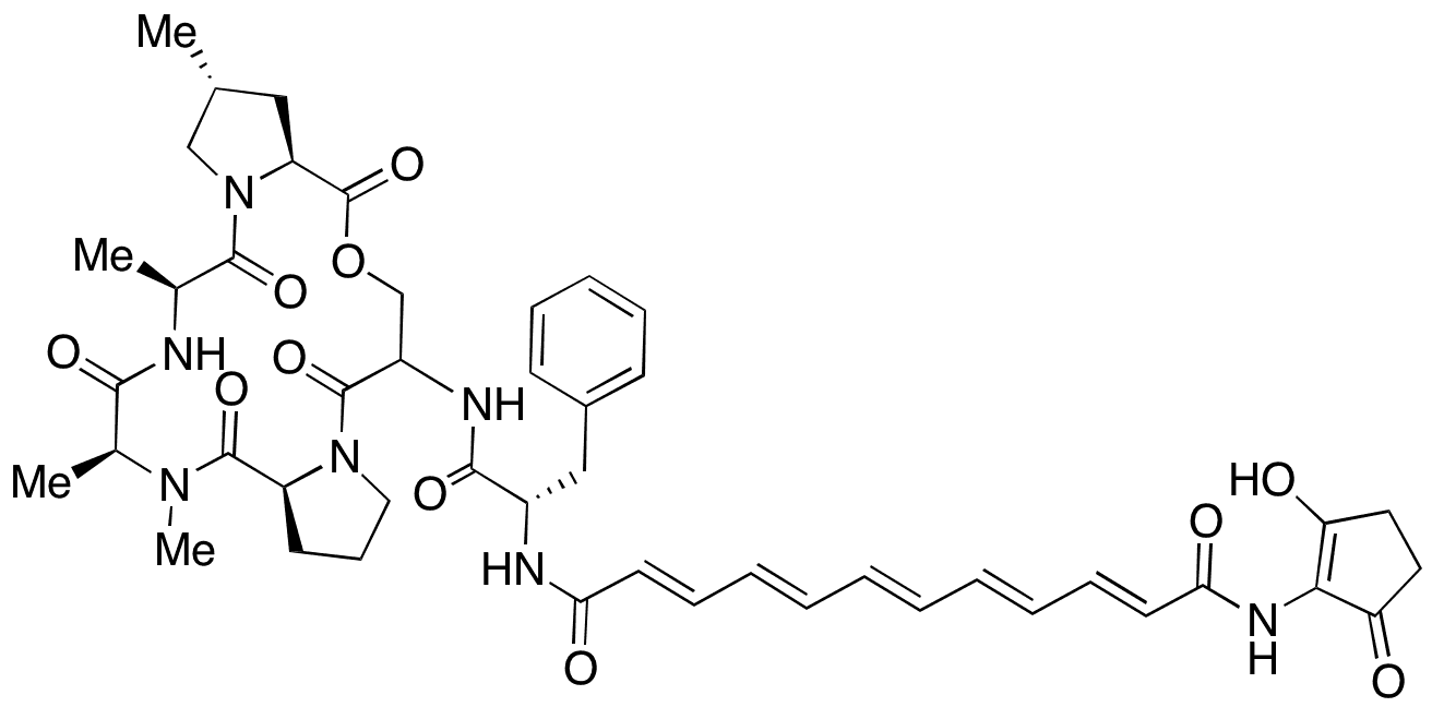 Enopeptin A - Chemical structure and product image