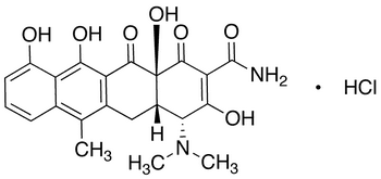 4-Epianhydrotetracycline Hydrochloride - Chemical structure and product image