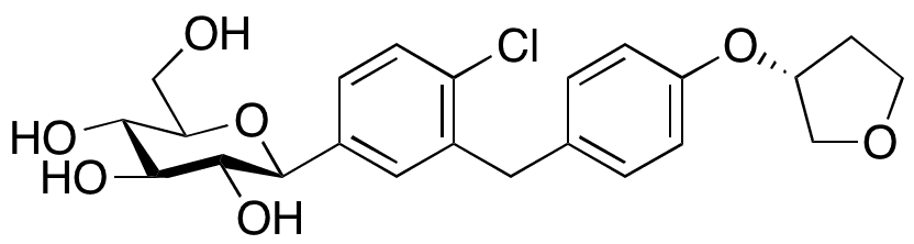 3’’’-Epi-Empagliflozin - Chemical structure and product image