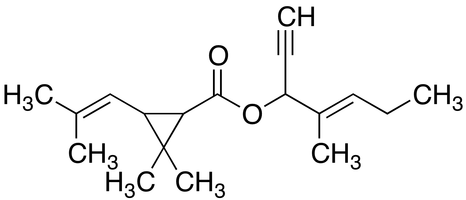 Empenthrin - Chemical structure and product image