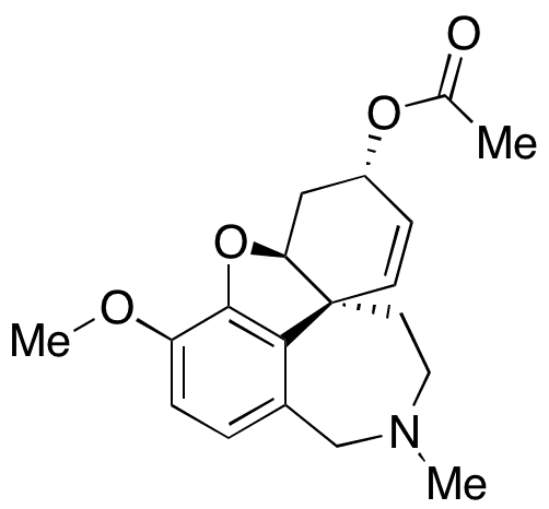 3-Epigalanthamine acetate - Chemical structure and product image