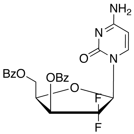3’-Epi Gemcitabine 3’,5’-Dibenzoate - Chemical structure and product image