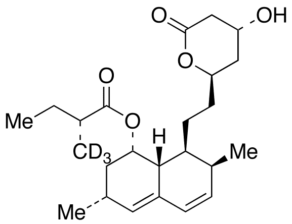 Epi Lovastatin-d3 - Chemical structure and product image