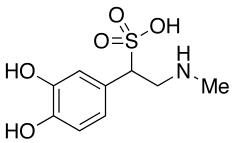 Epinephrine Sulfonic Acid - Chemical structure and product image