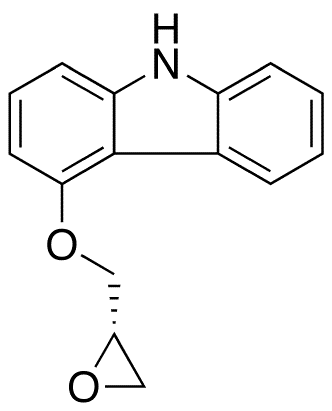 (S)-(+)-4-(2,3-Epoxypropoxy)carbazole - Chemical structure and product image
