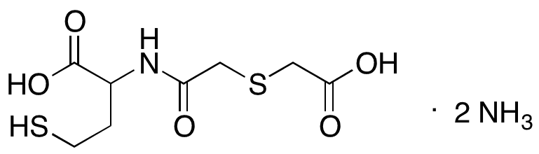 Erdosteine Thioacid Diammonium Salt - Chemical structure and product image