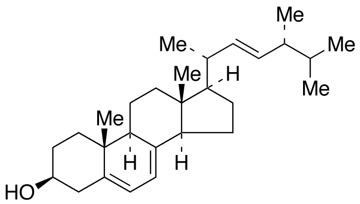 Ergosterol - Chemical structure and product image