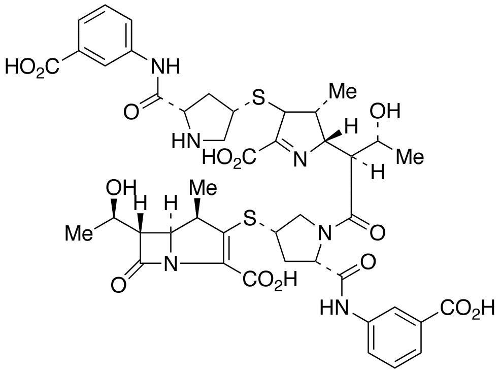 Ertapenem Dimer Form D Impurity - Chemical structure and product image