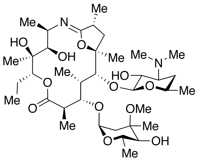 Erythromycin A 6,9-Imino Ether - Chemical structure and product image