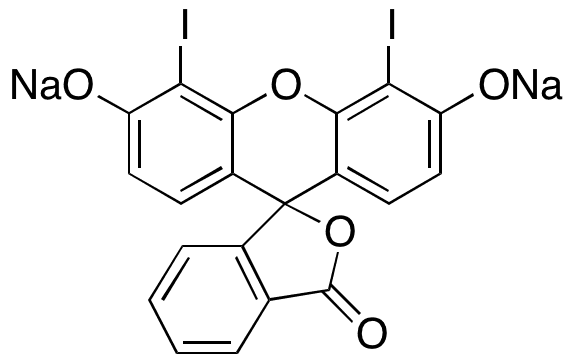 Erythrosin Yellowish - Chemical structure and product image