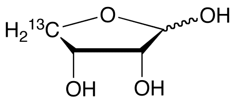 D-Erythrose-4-13C (As a solution in water) - Chemical structure and product image