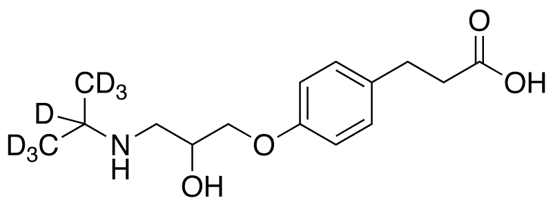 Esmolol Acid-d7 - Chemical structure and product image