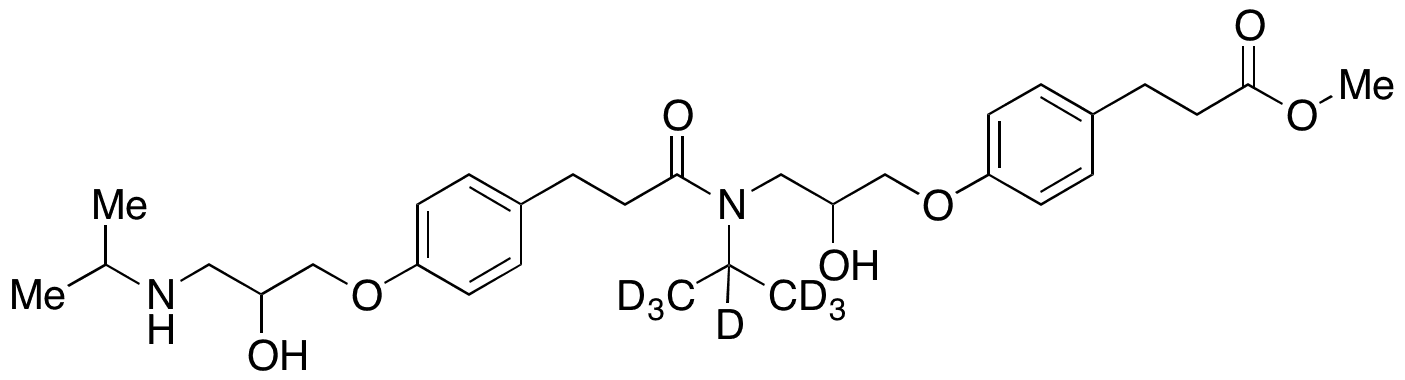 Esmolol Dimer-d7 - Chemical structure and product image