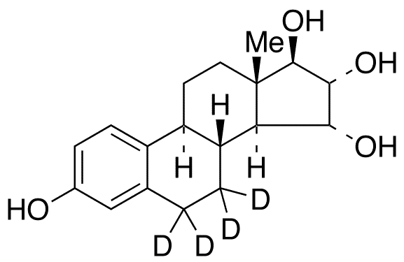 Estetrol-d4 (Major) - Chemical structure and product image