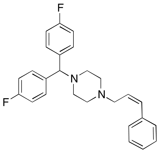 (Z)-Flunarizine - Chemical structure and product image