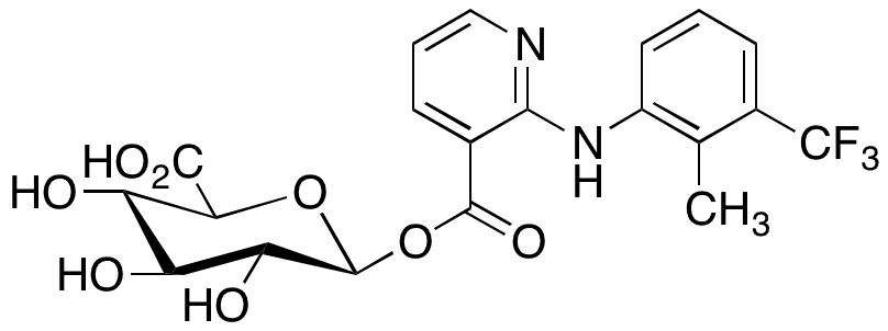 Flunixin Glucuronide - Chemical structure and product image