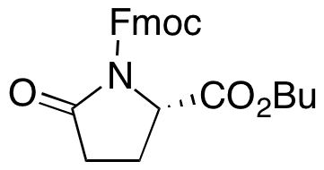 (S)-1-((9H-Fluoren-9-yl)methyl) 2-Butyl 5-Oxopyrrolidine-1,2-dicarboxylate - Chemical structure and product image
