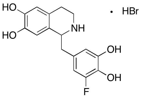 5-Fluoronorlaudonosoline Hydrobromide - Chemical structure and product image