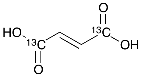 Fumaric Acid-1,4-13C2 - Chemical structure and product image