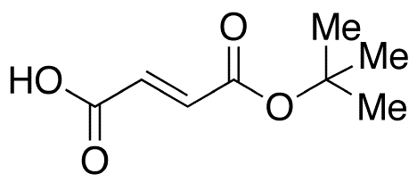 Fumaric Acid tert-Butyl Ester - Chemical structure and product image